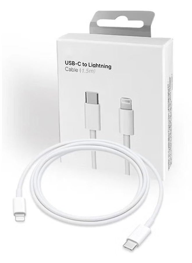 NIBEMINENT - Apple iPhone Charger Cable 1.5M[MFi Certified] USB C to Lightning Cable Fast Charging Power Delivery PD 20W iPhone Cable for iPhone 14/14 Pro/14 Plus/14 Pro Max, iPad Pro, iPhone 8-13 All Series - Image 1