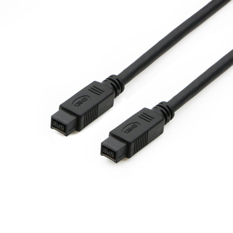 PASOW FireWire 1394b 800 IEEE 9 Pin to 9 Pin Male to Male Cable for Mac Pro, MacBook Pro, Mac Mini, iMac, Digital Cameras, SLR