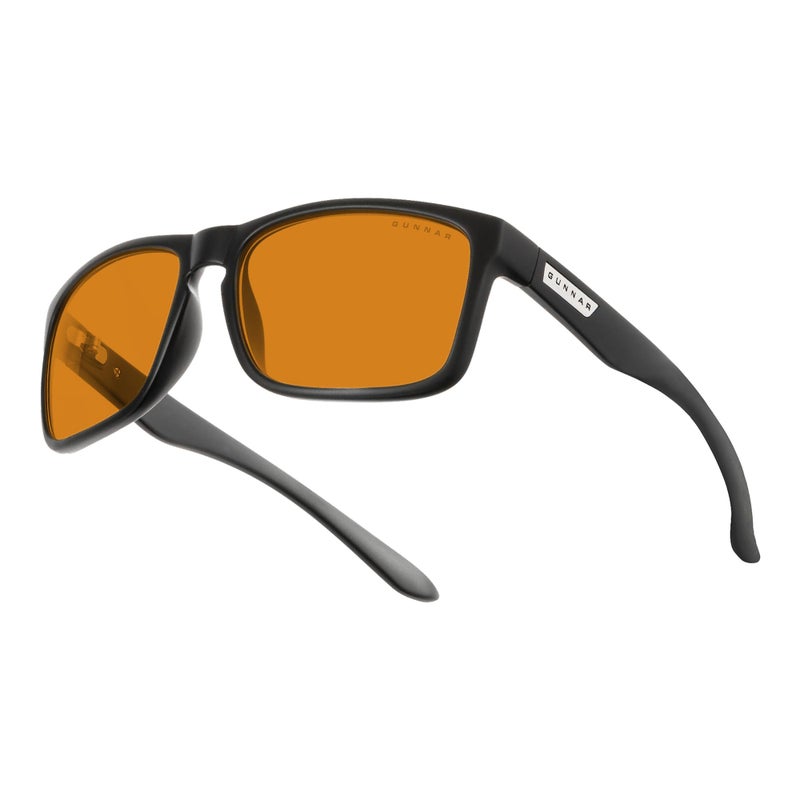 GUNNAR Gaming Glasses Intercept Onyx Amber Max Lens Blue Light Blocking Relieve Dry Eye - Image 2