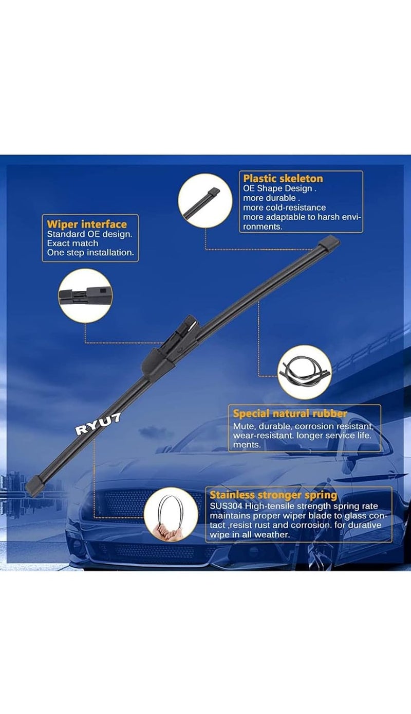 RYU7 Rear Wiper Arm With Blade Kit for Fabia - Image 2