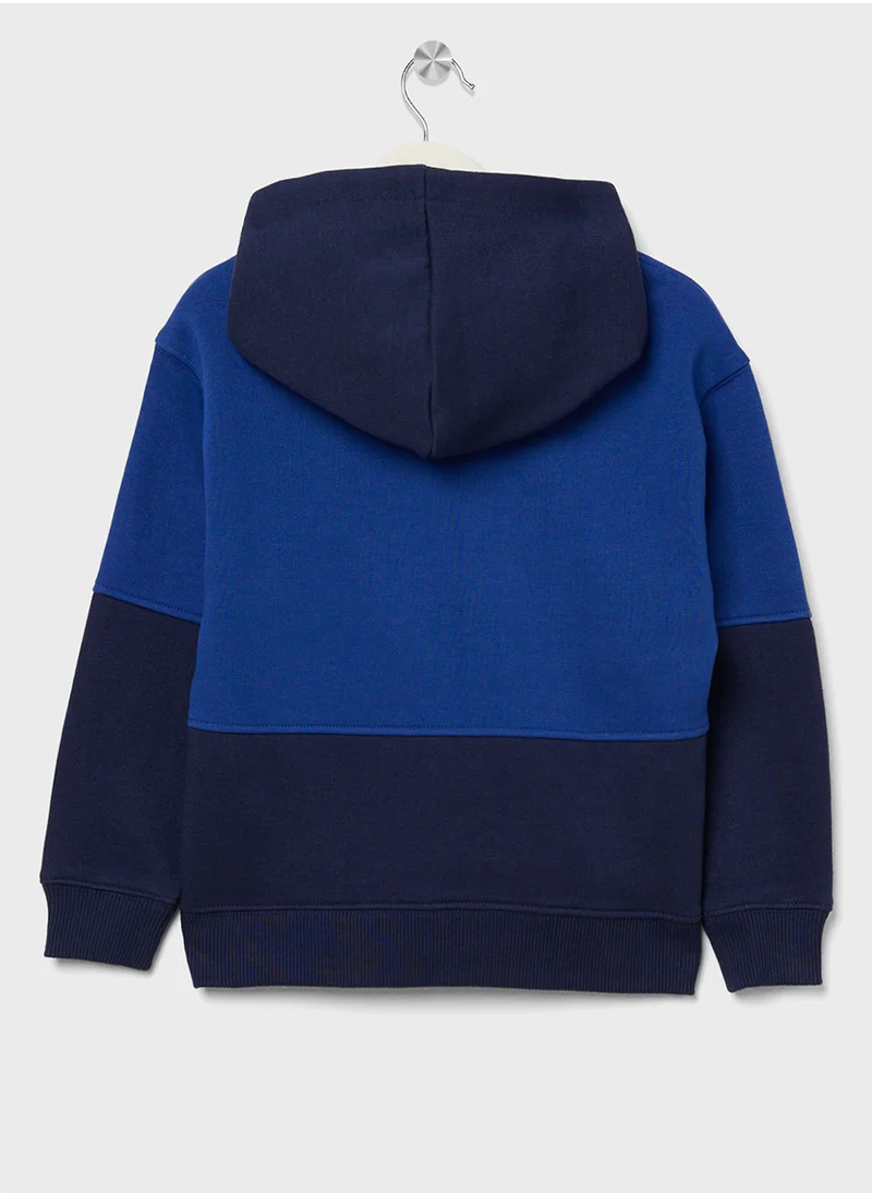Calvin Klein Jeans Kids Colorblock Hoodie