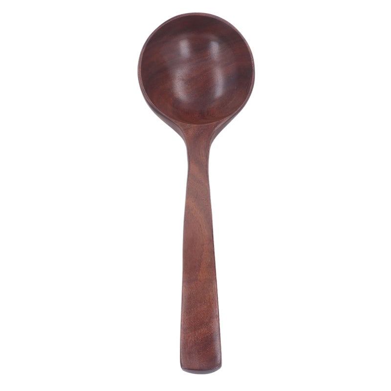 Wooden Ladle Spoon for Soup Accessories Solid Wood Eco Friendly Cooking Serving Ladle Kitchen Utensils for Home Hotel Type 2 - Image 5