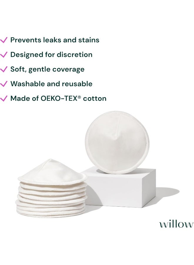 Willow Reusable Nursing Pads, 10-Count - Image 3