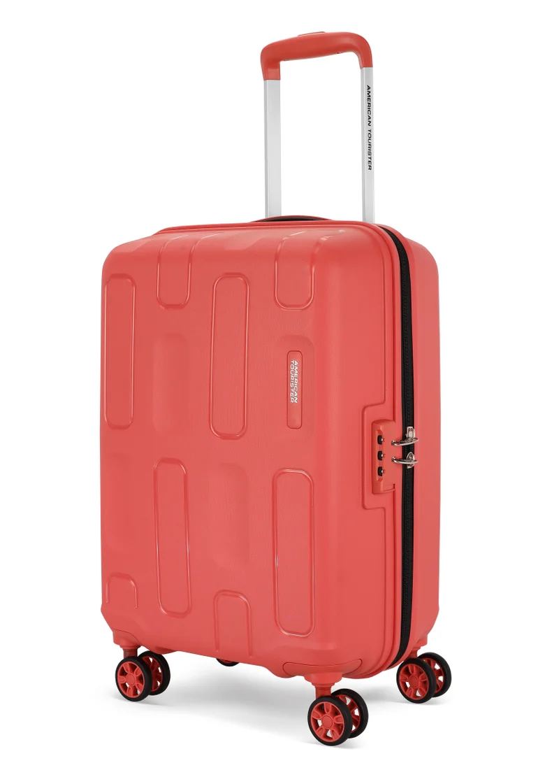 AMERICAN TOURISTER American Tourister Ellipso Spinner 55 cm - Apricot Blush - 3 Years Global Warranty