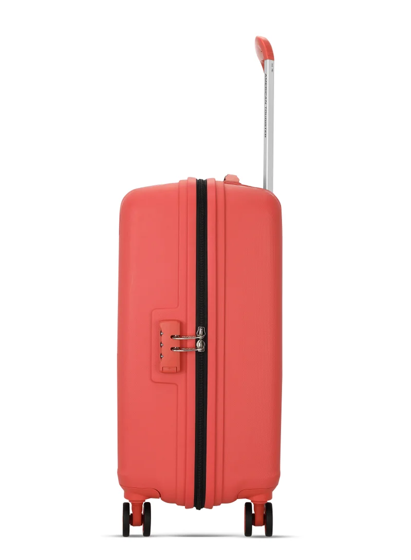 AMERICAN TOURISTER American Tourister Ellipso Spinner 55 cm - Apricot Blush - 3 Years Global Warranty