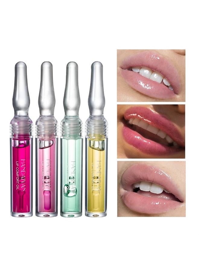 Petansy Moisturizing Lip Gloss Set 8 Pack Lip Comfort Oil Transparent Lip Gloss Kit  - Image 5