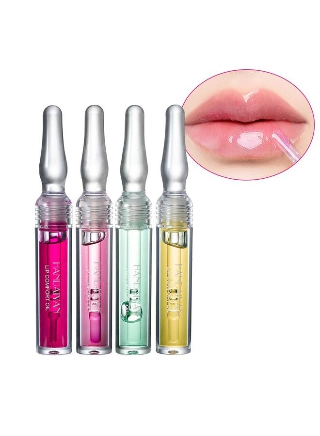 Petansy Moisturizing Lip Gloss Set 8 Pack Lip Comfort Oil Transparent Lip Gloss Kit  - Image 2