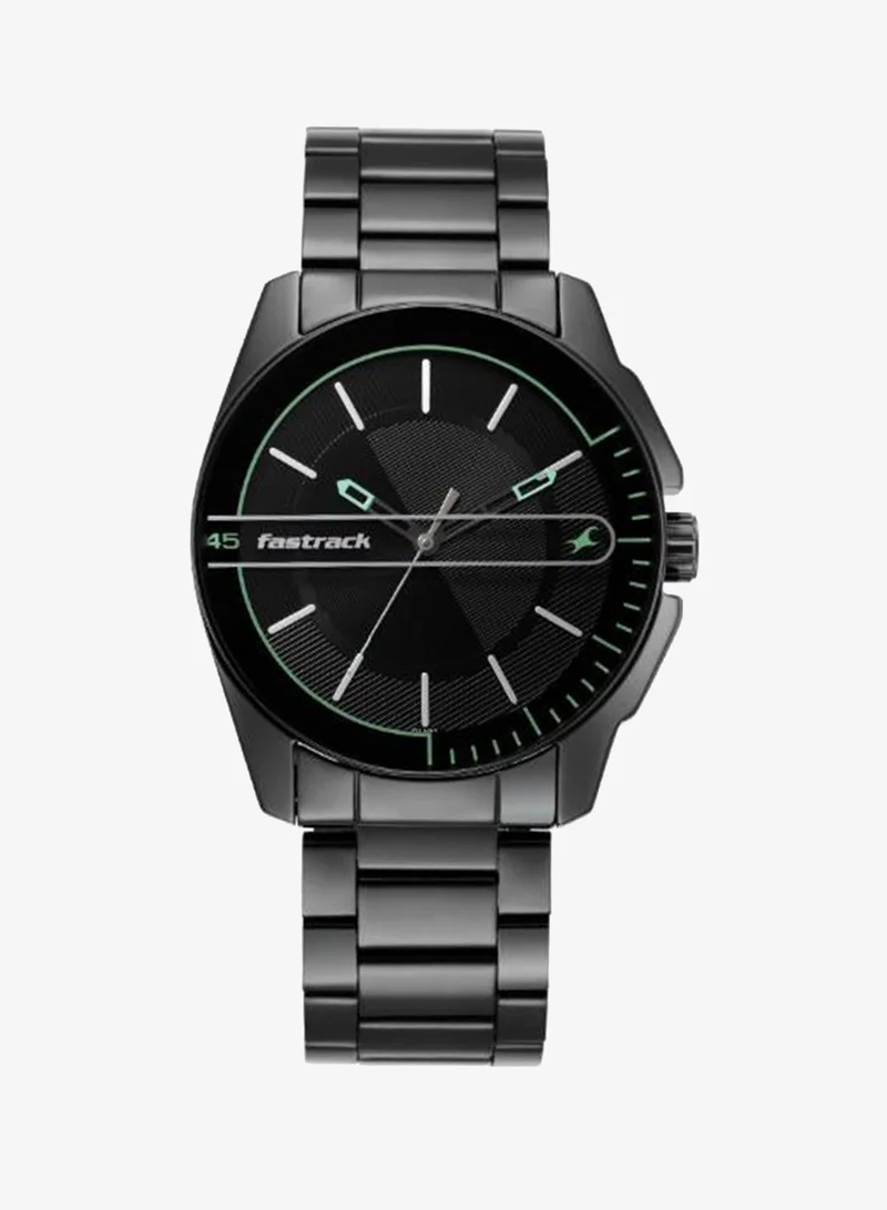 fastrack Men's Metal Analog Watch 3089NM03 - 41 mm
