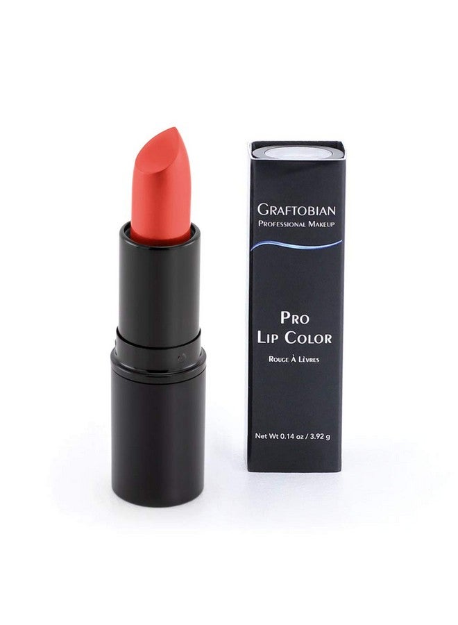 Graftobian Professional Color Lipstick Ultra Long Wearing Comfortable Texture Full Range Of Hd Shades For All Skin Tones And Undertones Velvety Smooth Semi Matte Finish Coral - Image 1