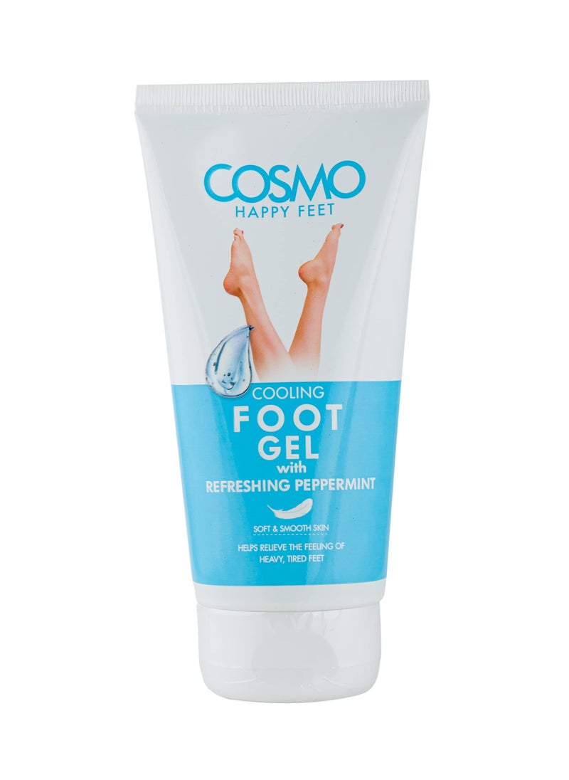 COSMO Cooling Foot Gel With Refreshing Peppermint 150 Ml 