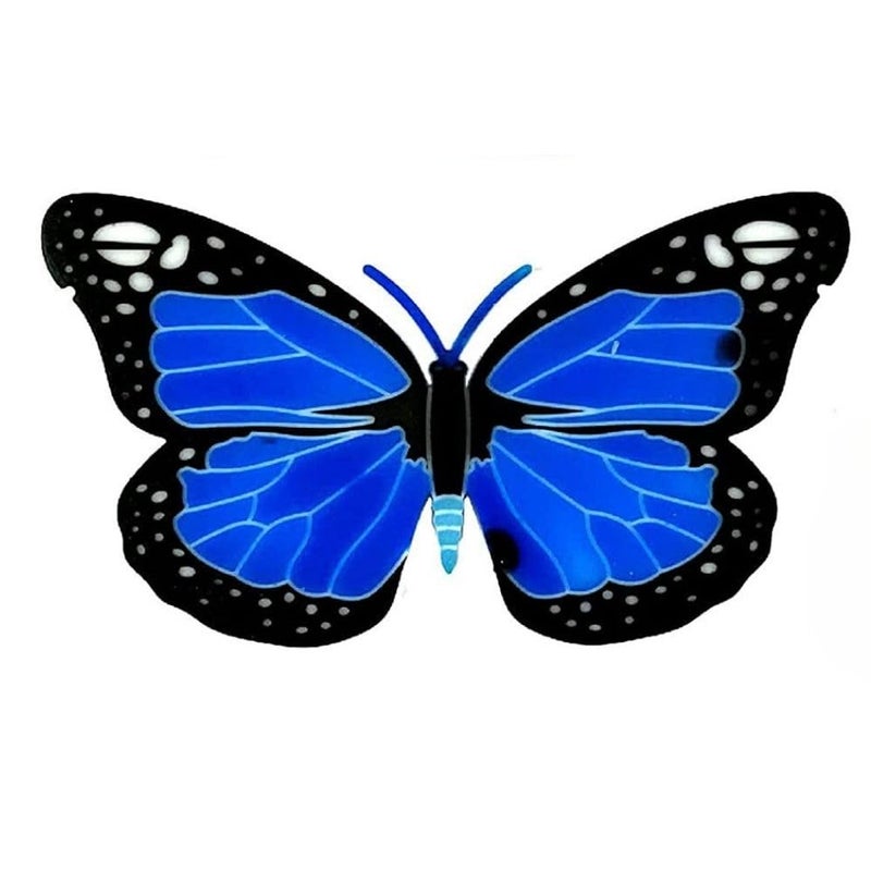 Snoogg SNOOGG Pack of 8 Inch / 2 Piece of Butterfly Mould Epoxy Resin Casting Moulds for Making and DY Butterflies Charms Casting Molds Key Chain Decoration and More  - Image 4