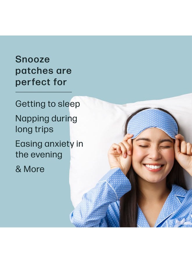 Dew Well 6 Pack Snooze Melatonin Sleep Patches – Wearable, No Latex, Easy to Use – Supports Natural Sleep  - Image 4