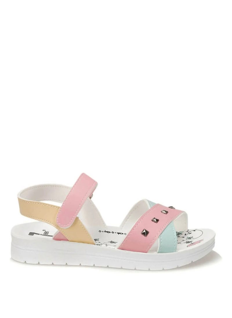 SouqBazar  Pink Girls Basic Casual Sandals  - Image 1