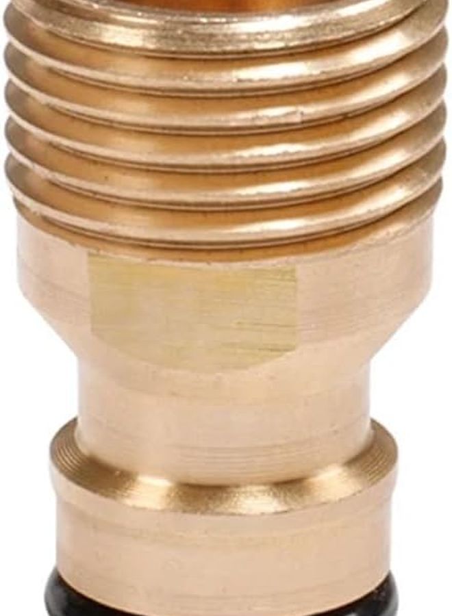 Half Inch Brass Garden Hose Quick Connect Fitting Faucet Adapter Water Gun - Image 5