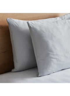 Home Box طقم غطاء وسادة قطن أساسي من قطعتين 75 x 50 سم  - Image 3