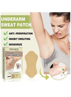 EELHOE Underarm Sweat Absorbing Pad Set 12 Pieces  - Image 2
