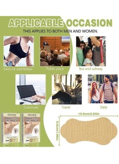 EELHOE Underarm Sweat Absorbing Pad Set 12 Pieces  - Image 4