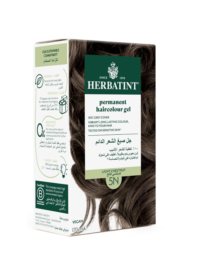 HERBATINT COLOR 5N(LGHTCHESTNUT) 170ML