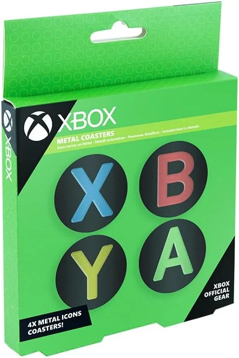 بالادون قواعد أكواب معدنية بلاستون إكس بوكس