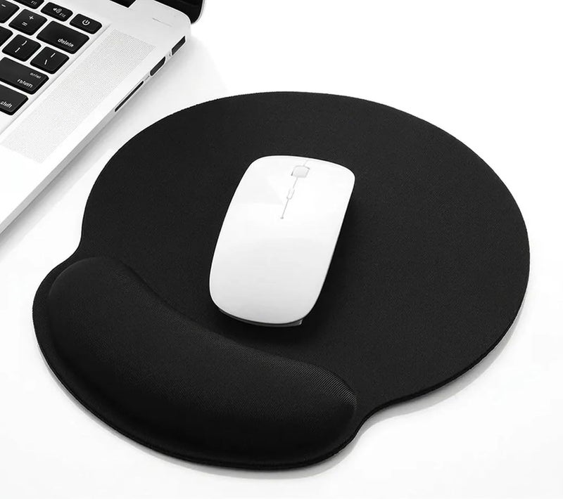 ToolHouse Ergonomic Mouse Pad with Memory Foam Wrist Rest, Slow Rebound Wrist Support Mat, Non-Slip PU Base & Smooth Surface for Gaming, Office, Laptop & Home - Image 1