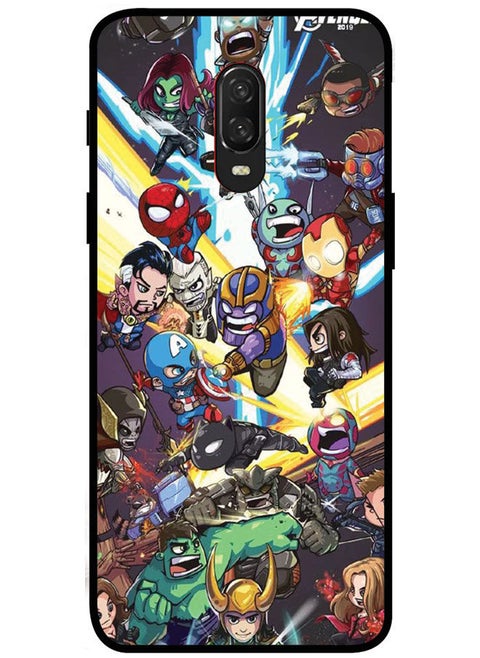 Protective Case Cover For OnePlus 6 Smart Series Printed Protective Case Cover for OnePlus 6 Avengers Cartoon