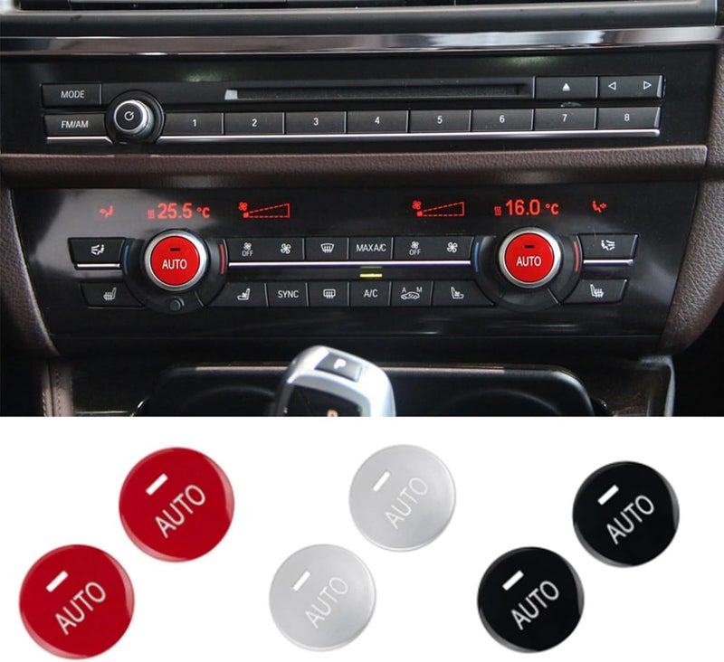 BMW Control Knob Cover Ring - Red - Image 4