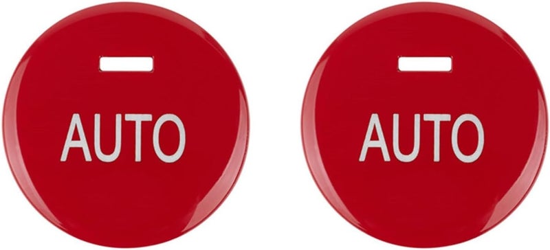 BMW Control Knob Cover Ring - Red - Image 1