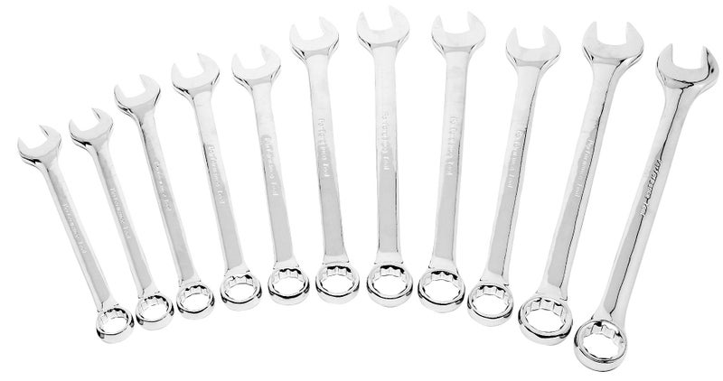Performance Tool W1099 32-Piece SAE and Metric Wrench Set with Premium Mirror Polished Chrome Vanadium Steel and Organizer Tray - Image 3