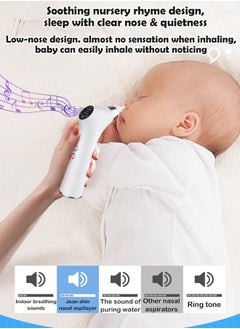 ZCM-HAPPY Electric Silicone Nose Suction Device for Children and Babies – Effective Nasal Congestion Relief and Silent Nose Vacuum Cleaning For Infant  - Image 2