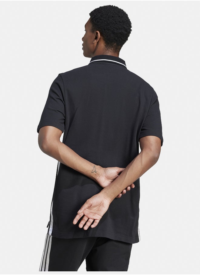 Adidas essentials three stripes pique men's polo t-shirt  - Image 4