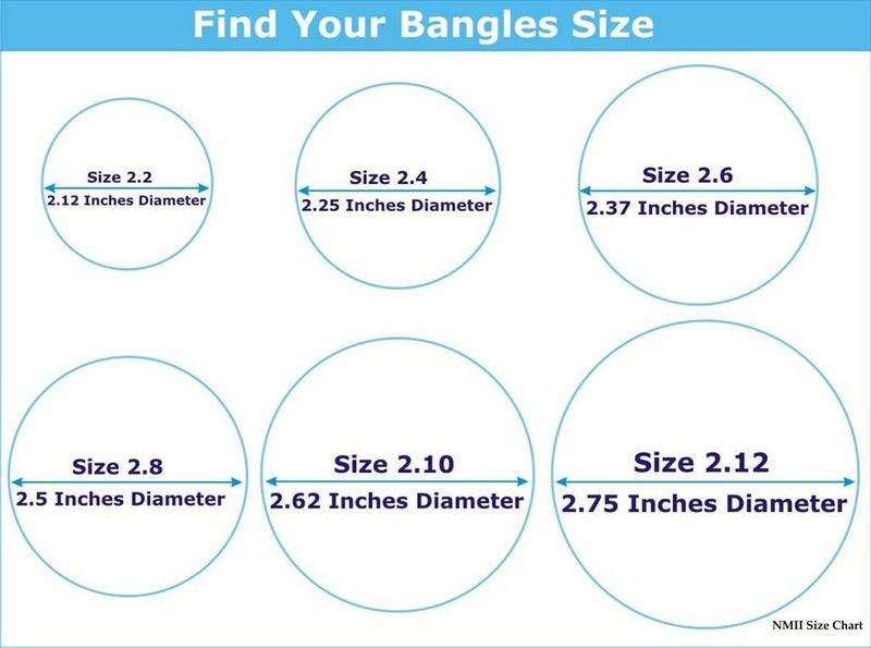 NMII Non-Precious Metal with Base Metal and Zig Zag Pattern Matte Finished Traditional Bangle Set For Women and Girls - Image 3