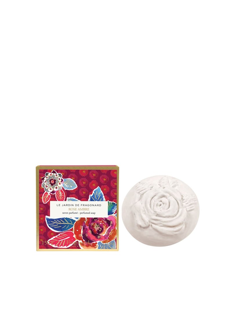 Fragonard - Fragonard Parfumeur Rose Ambre Perfumed Soap  150 g - Image 1