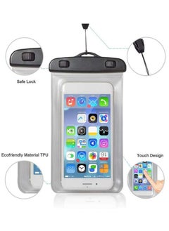 Universal Waterproof Mobile Phone Pouch Case Dry Bag with Aramband and Nick Strap Fits All Smartphones Up To 6inch Diagonal Size (Black) - pzsku/Z0BF0BDC4D2406066521CZ/45/_/1688737266/658a55eb-a888-4b16-8610-a0aefc36f29a