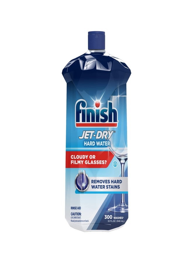 Finish Jet-Dry Rinse Agent - Liquid Hardwater Protection 32oz - Image 1