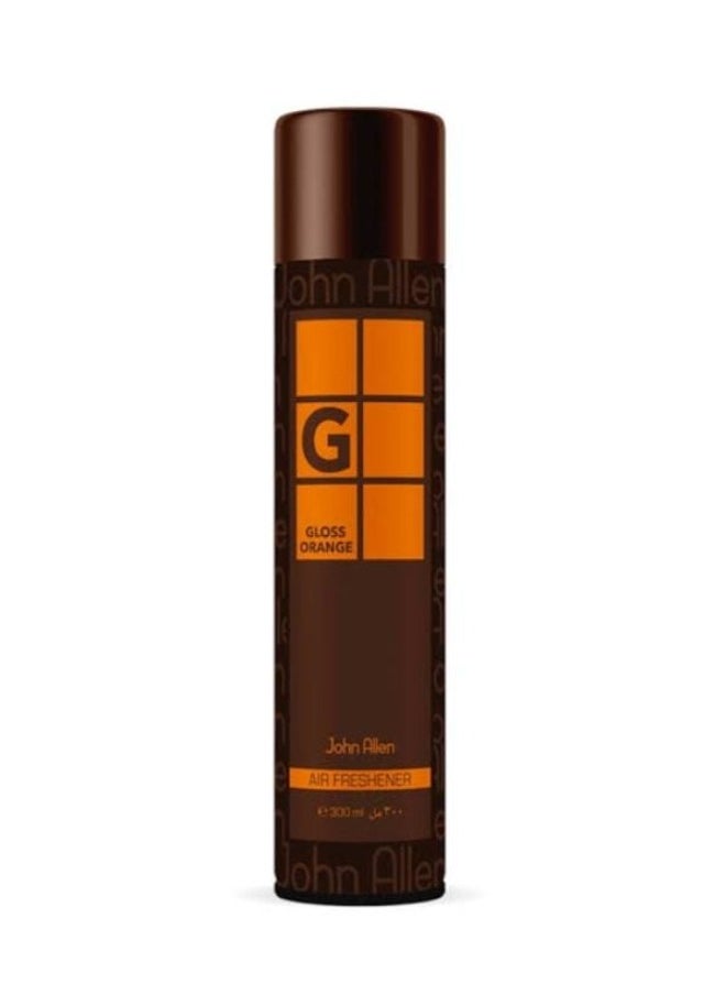 John Allen Gloss Orange Air Freshener - 300ml  - Image 1