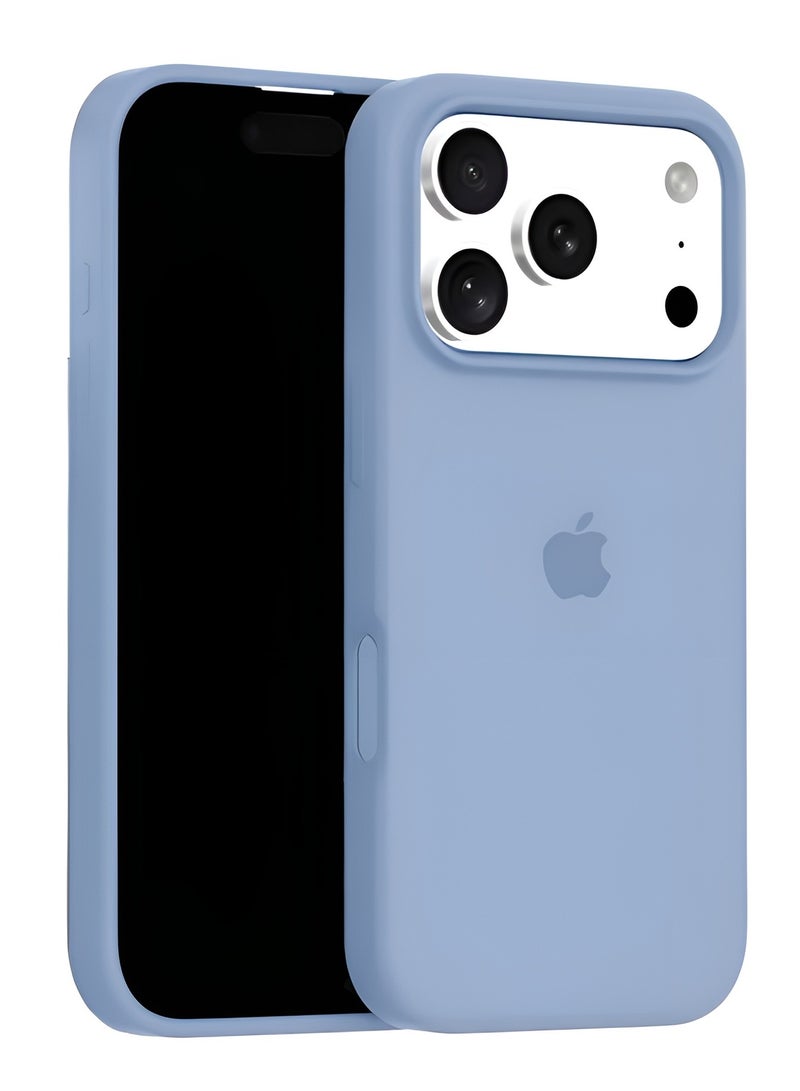 iPhone 17 Pro Case Liquid Soft Silicone iPhone 17 Pro Cover Anti Scratch with Inside Microfiber Lining Shockproof Protective Phone Case for iPhone 17 Pro 6.3 inch - Image 1