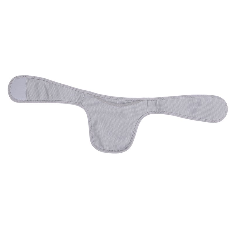 Neck Heating Pad Portable Electric Heated Wrap with Vibrating Hot Compress USB Plug in Grey - Image 4