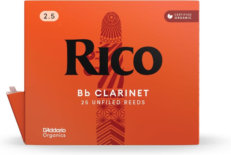 D'Addario Rico by D'Addario Bb Clarinet Reeds, Strength 2.5, 25-Count - Image 2