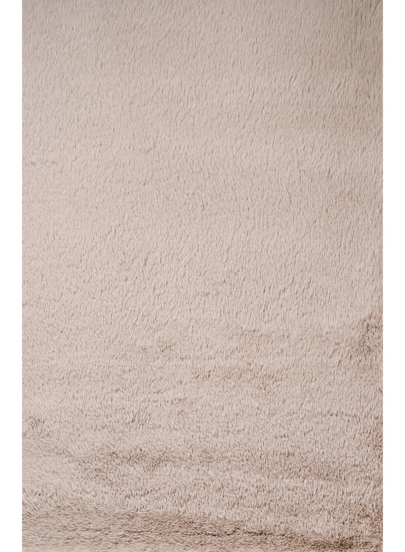 Home auraa Carpet Rug Anti-Slip – Size 160 x 230 cm – 5.25x7.55 ft | Horizon Shaggy Design - Brown Color | Ideal Carpet for Living Room, Bedroom, Office, Hallway or Balcony - Image 3