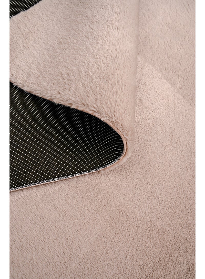 Home auraa Carpet Rug Anti-Slip – Size 160 x 230 cm – 5.25x7.55 ft | Horizon Shaggy Design - Brown Color | Ideal Carpet for Living Room, Bedroom, Office, Hallway or Balcony - Image 5
