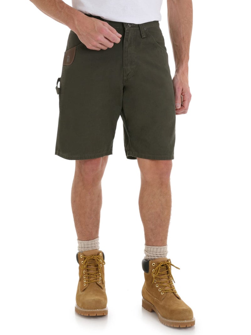 Wrangler RIGGS WORKWEAR Men's Carpenter Short, Loden, 38 - Image 1