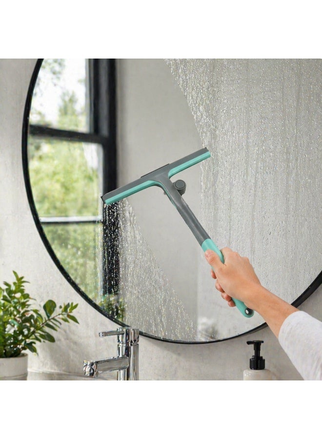 AquaSwipe Flex Pivoting Window Squeegee 27cm – Streak-Free Shower Glass Cleaner, Rubber Blade for Bathroom, Tiles, Mirror & Car Windshield, Ergonomic Handle Multi-Surface Cleaning Tool Viper - Image 4