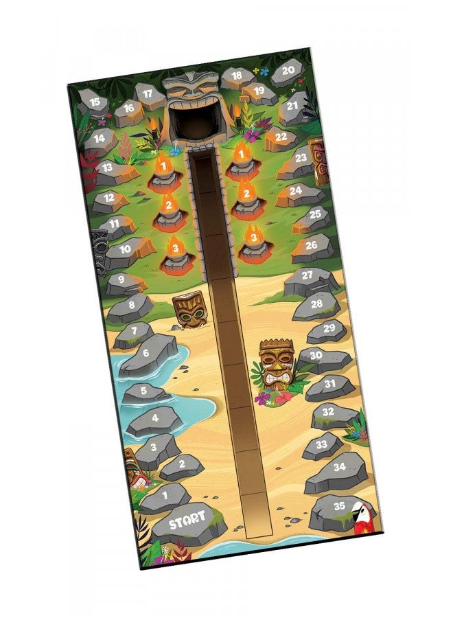Gamewright Gamewright Tiki Topple - The Tactical Board Game Of Totem Domination Board Game Multi-Colored, 5" For Ages 120 Months To 180 Months  - Image 5