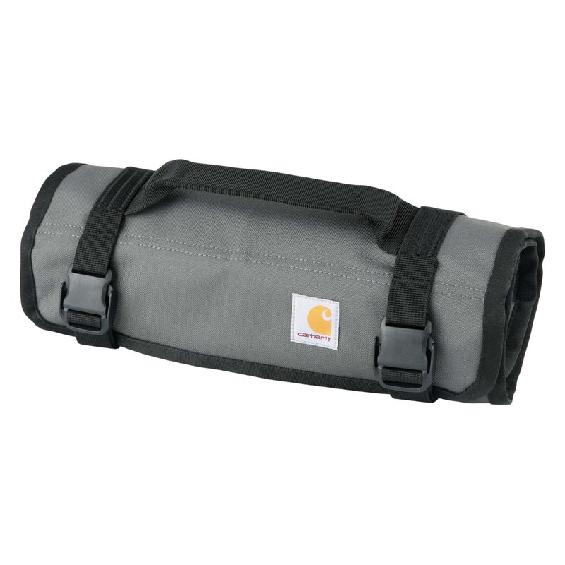 Carhartt Utility Roll Organizer Durable WaterResistant Tool Roll Gravel 16 Pocket - Image 2