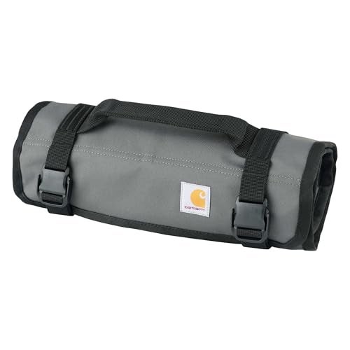 Carhartt Utility Roll Organizer Durable WaterResistant Tool Roll Gravel 16 Pocket - Image 1
