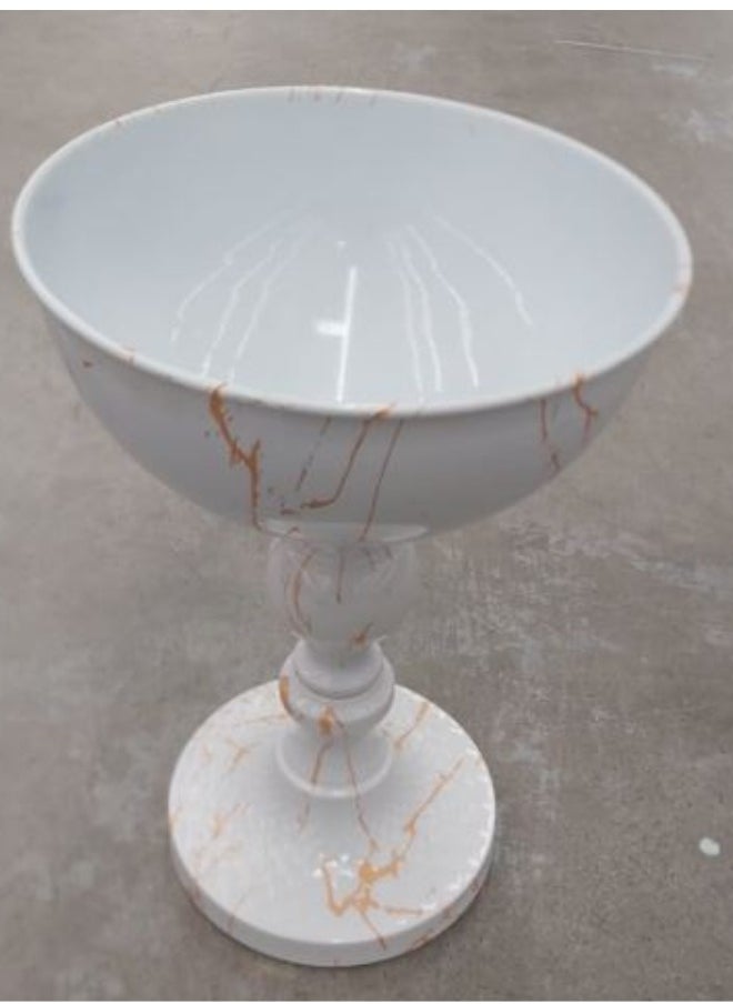 Gulf Flowers Metal Vase  Modern metal design, durable and stylish for contemporary settings 