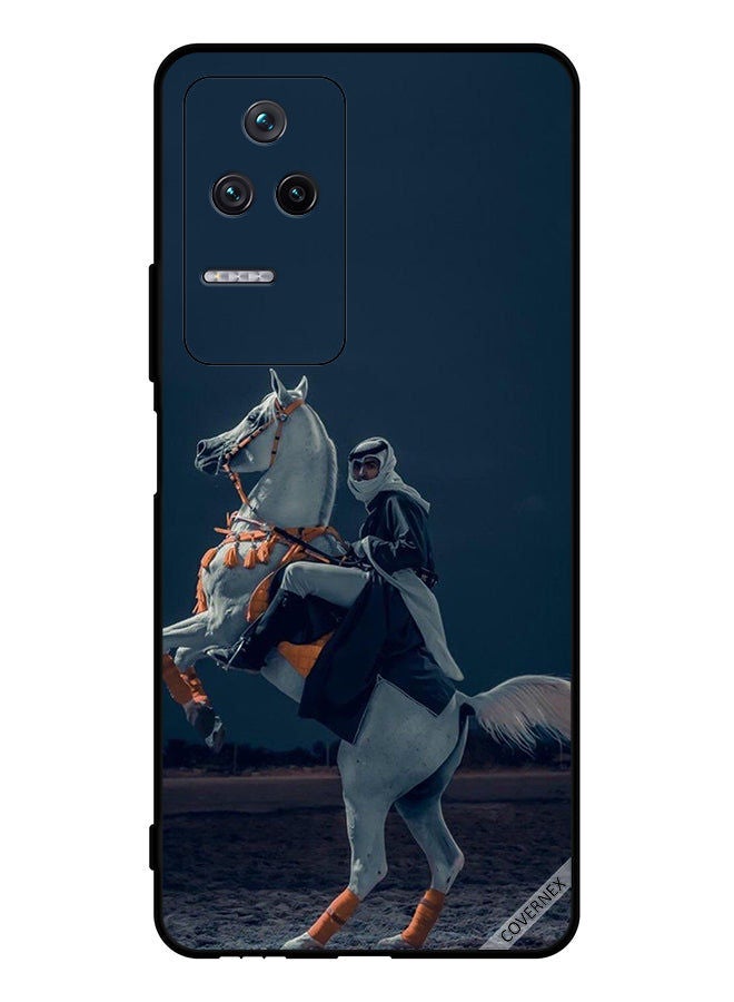Covernex Protective Case Cover For Xiaomi Poco F4 5G Young Man On Horse - Image 1