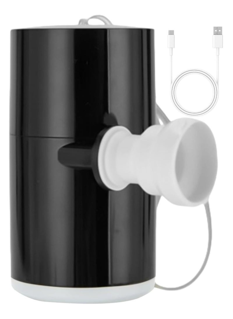 AirYoung Portable Air Pump, Quick-Fill Portable Mini Air Pump, Electric Rechargeable Air Pump with LED Light - Backpacker Tools Outdoor Adventure Equipment Air Pump for Hiking, Camping, Travelling - Image 5