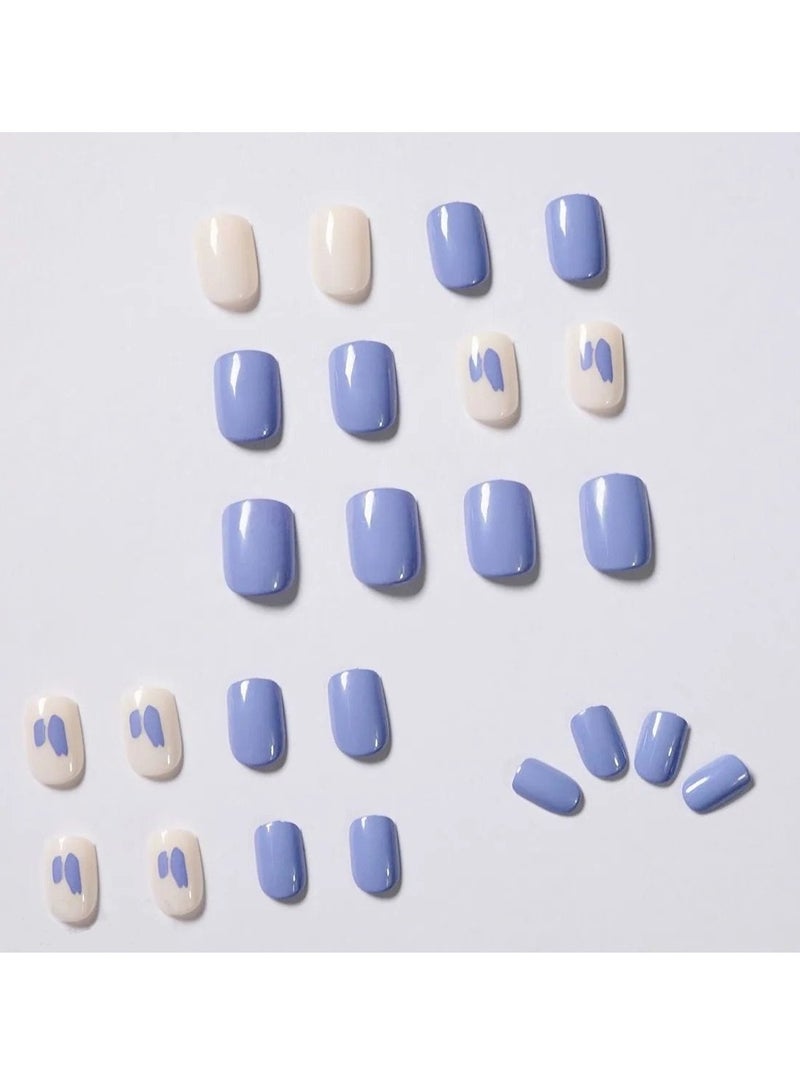 Salon Acrylic Reusable False Nails Set Double Tape and Glue Included - Image 2