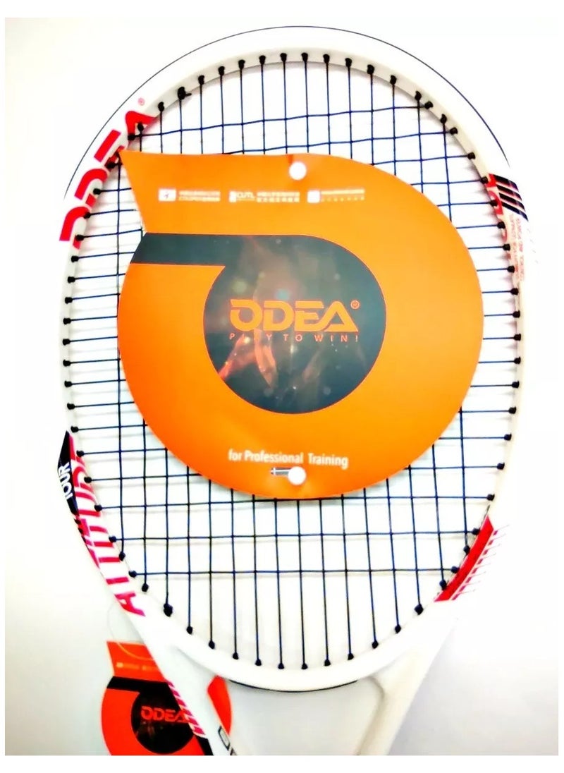 ODEA ATTITUDE-77 Tennis Racquet For Professional Training With Bag 27Inch, White  - Image 2